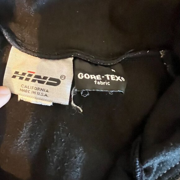 Hind Gray & Black Gore-Tex Medium cycling Jacket vintage - Picture 4 of 8